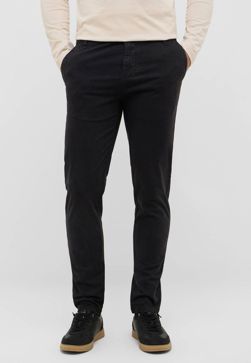 Męskie Spodnie Jeansowe Mustang Style Daytona Chino Black Beauty 1016824 4185