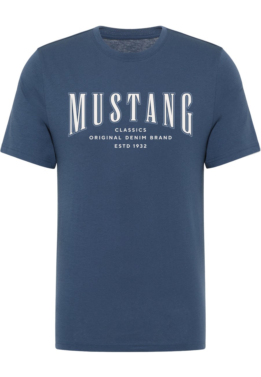 Męski T-Shirt Mustang Style Alex Dark Denim 1017335 5242