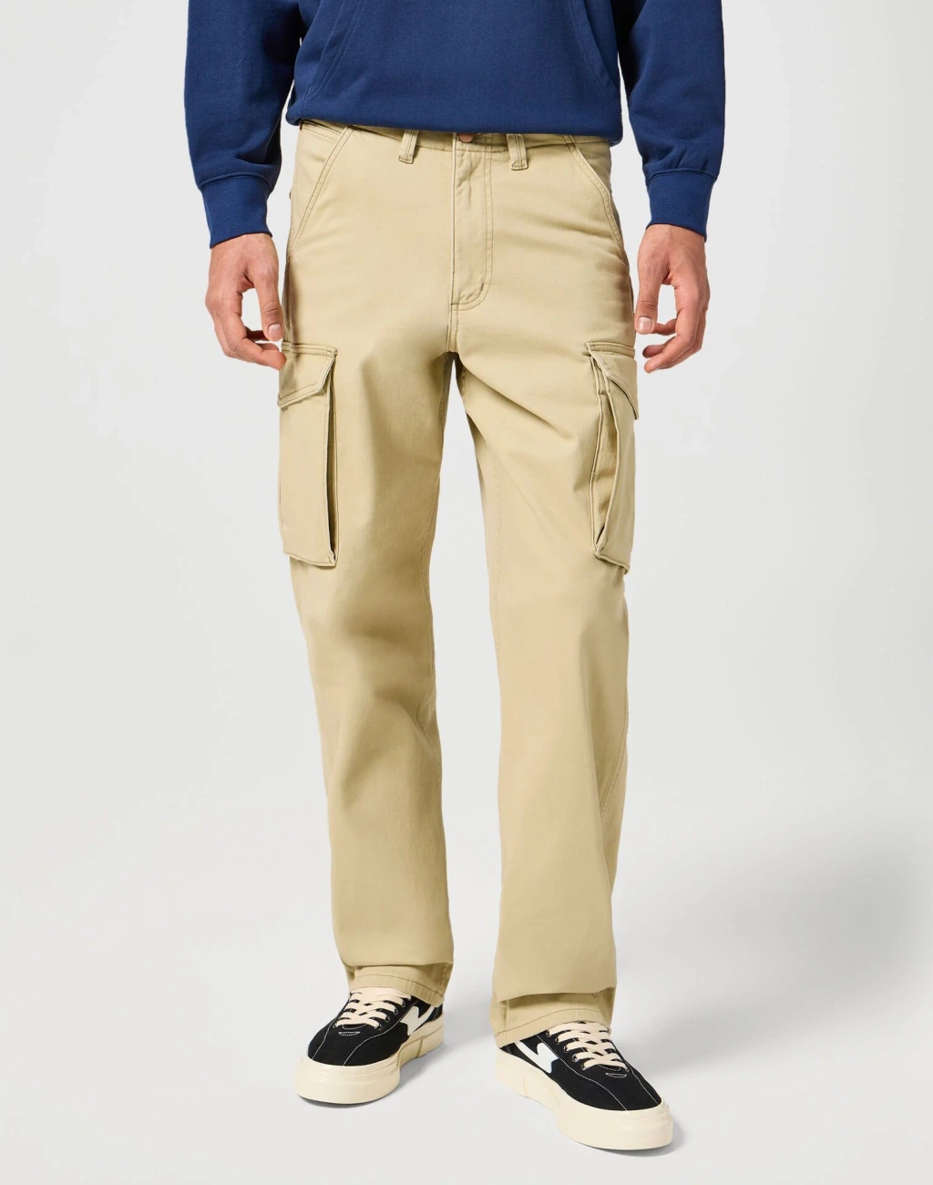 WRANGLER MĘSKIE SPODNIE BOJÓWKI WRANGLER CASEY JONES CARGO RELAXED SADDLE 112356843