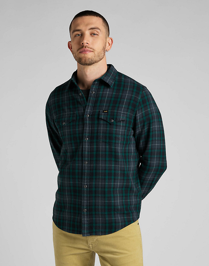 MĘSKA KOSZULA LEE CLEAN REG WESTERN L66RDH96