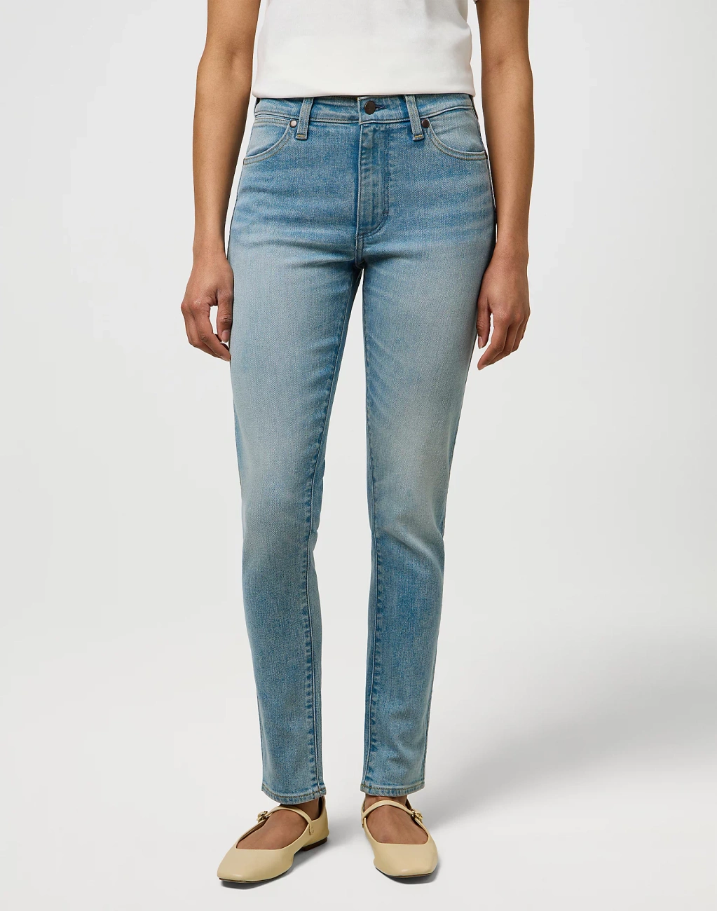 DAMSKIE SPODNIE WRANGLER SIENNA ARTIC FORGE 112371156