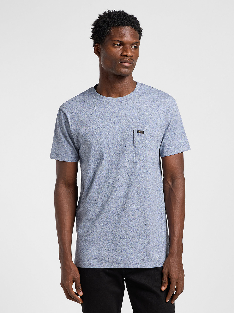 LEE MĘSKA KOSZULKA ULTIMATE POCKET TEE BLUE MELE 112365384