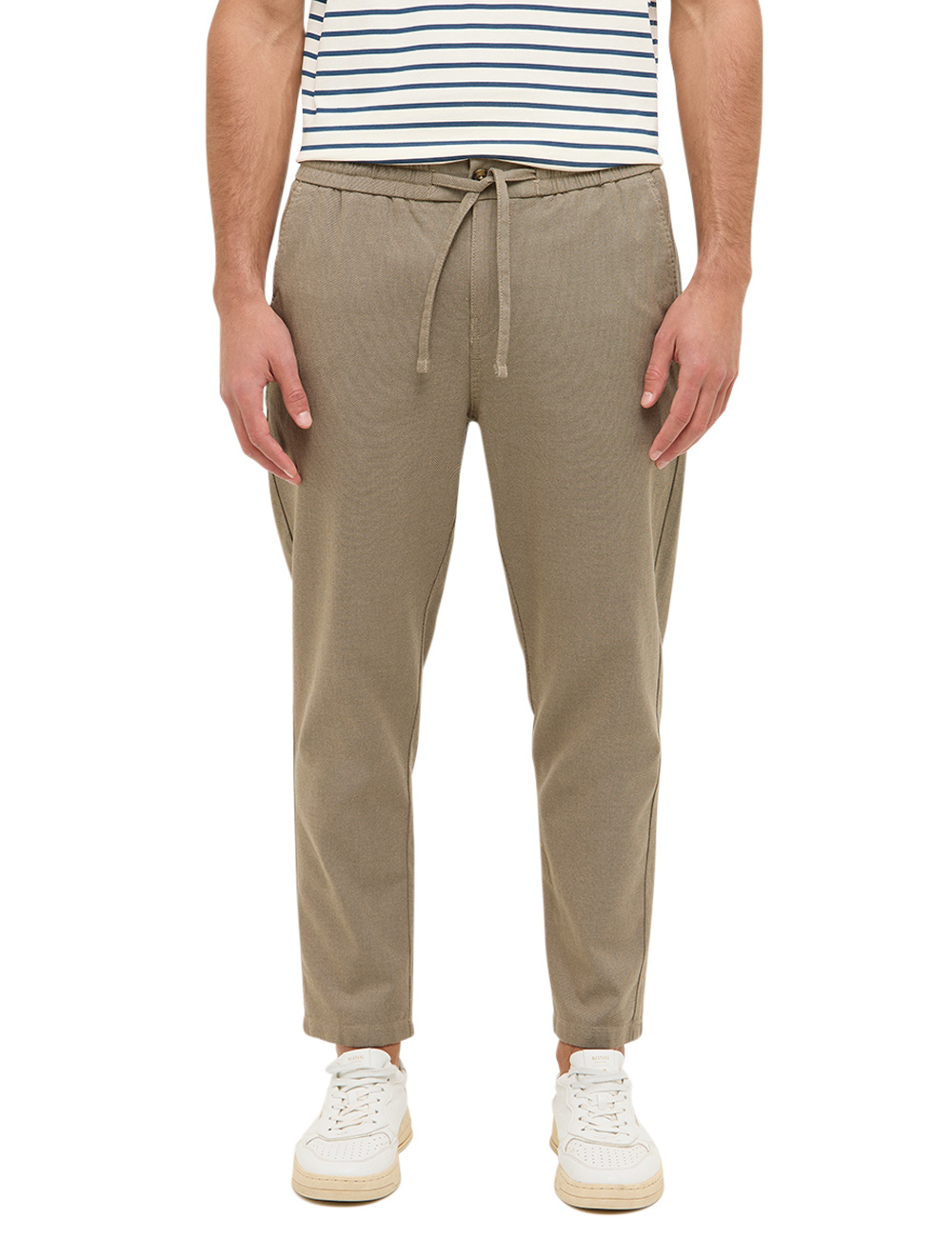 Męskie Spodnie Materiałowe Mustang Style Milano Jogger Boa 1016330 6292