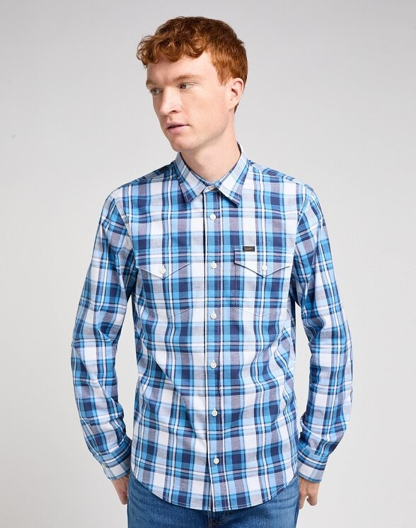 LEE MĘSKA KOSZULA REGULAR SHIRT ATLANTIC BRIGHT WHITE 112349505 L69H015653