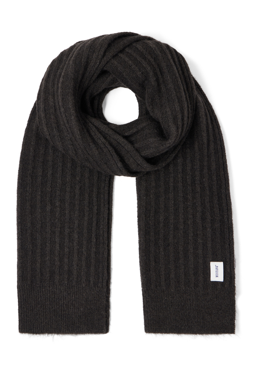 Męski Szalik Mustang Style Fayetteville Pirate Black 1015484 4088