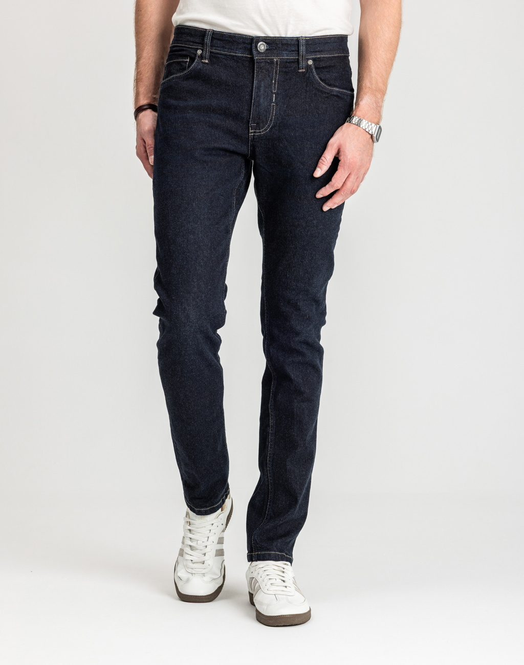 Męskie Spodnie Jeansowe Marcus Felix 2162 Jeans Dark Miner 14-200245