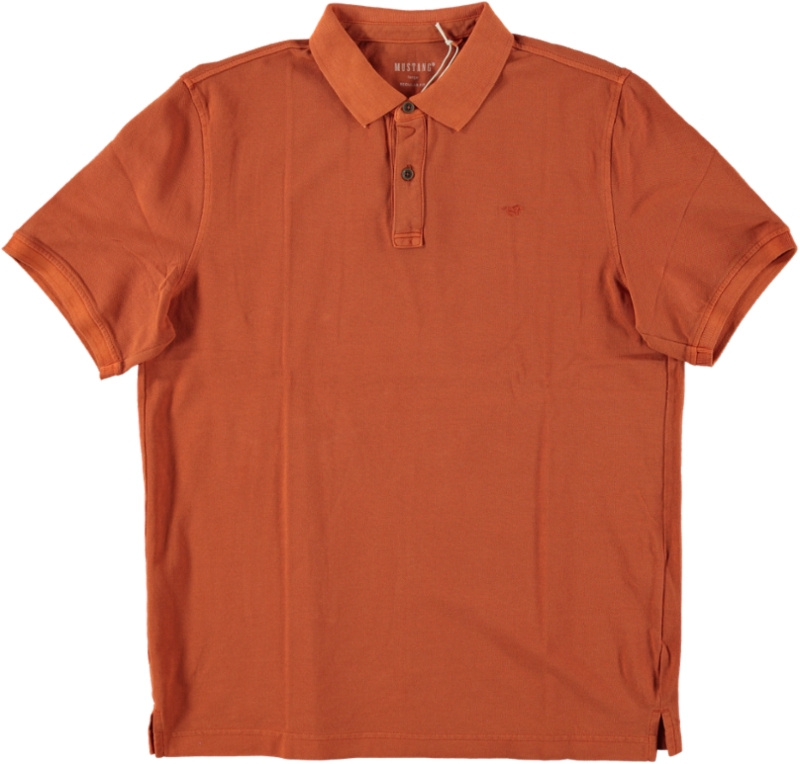 Męski T-Shirt Mustang Style Pablo PC Polo Burnt Ochre 1016297 7105