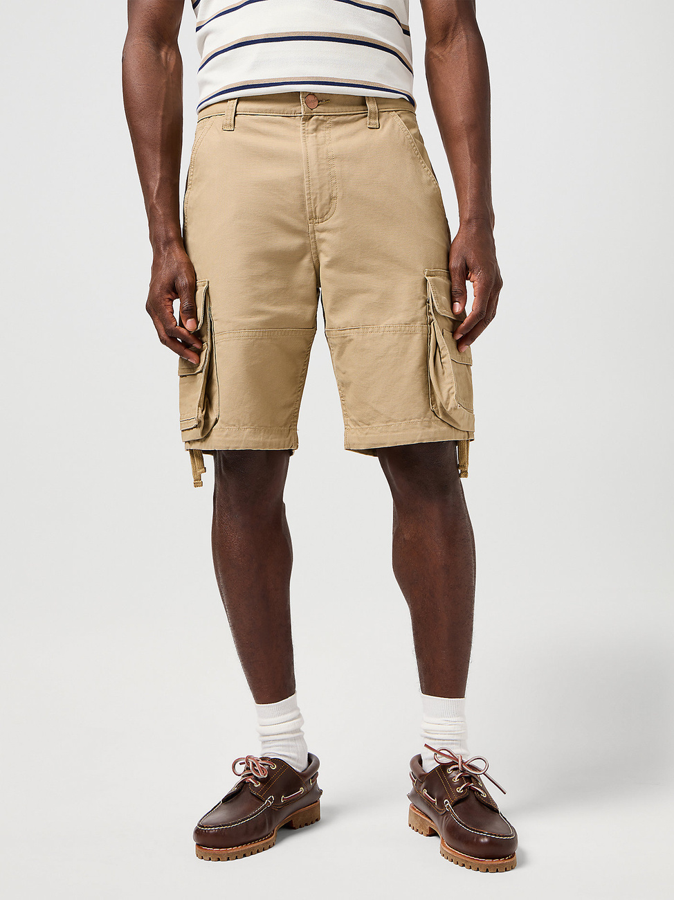 WRANGLER MĘSKIE SPODENKI WRANGLER CJ CARGO SHORTS KELP 112362515