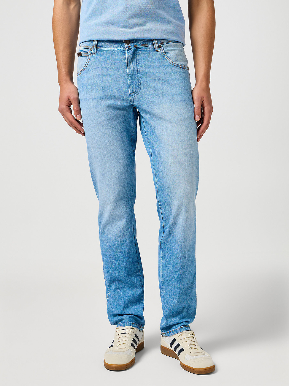 MĘSKIE SPODNIE JEANSOWE WRANGLER TEXAS SLIM SLATE SHADE 112362469