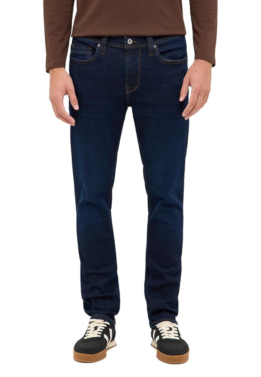Męskie Spodnie jeansowe Mustang Style Vegas Slim Denim Blue 1017216 5000 902