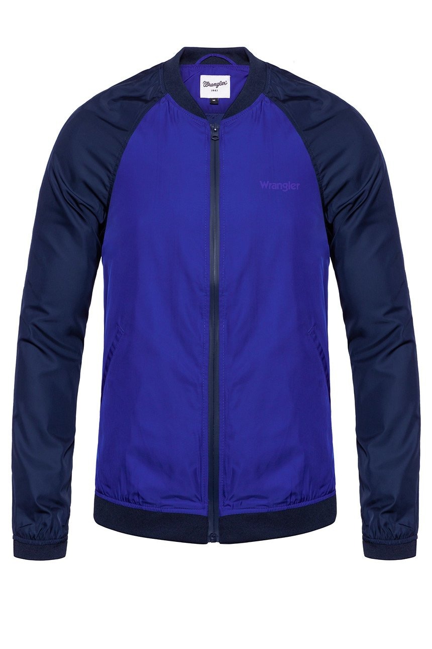 KURTKA WRANGLER BOMBER SURF BLUE W4745XC6U 112129039