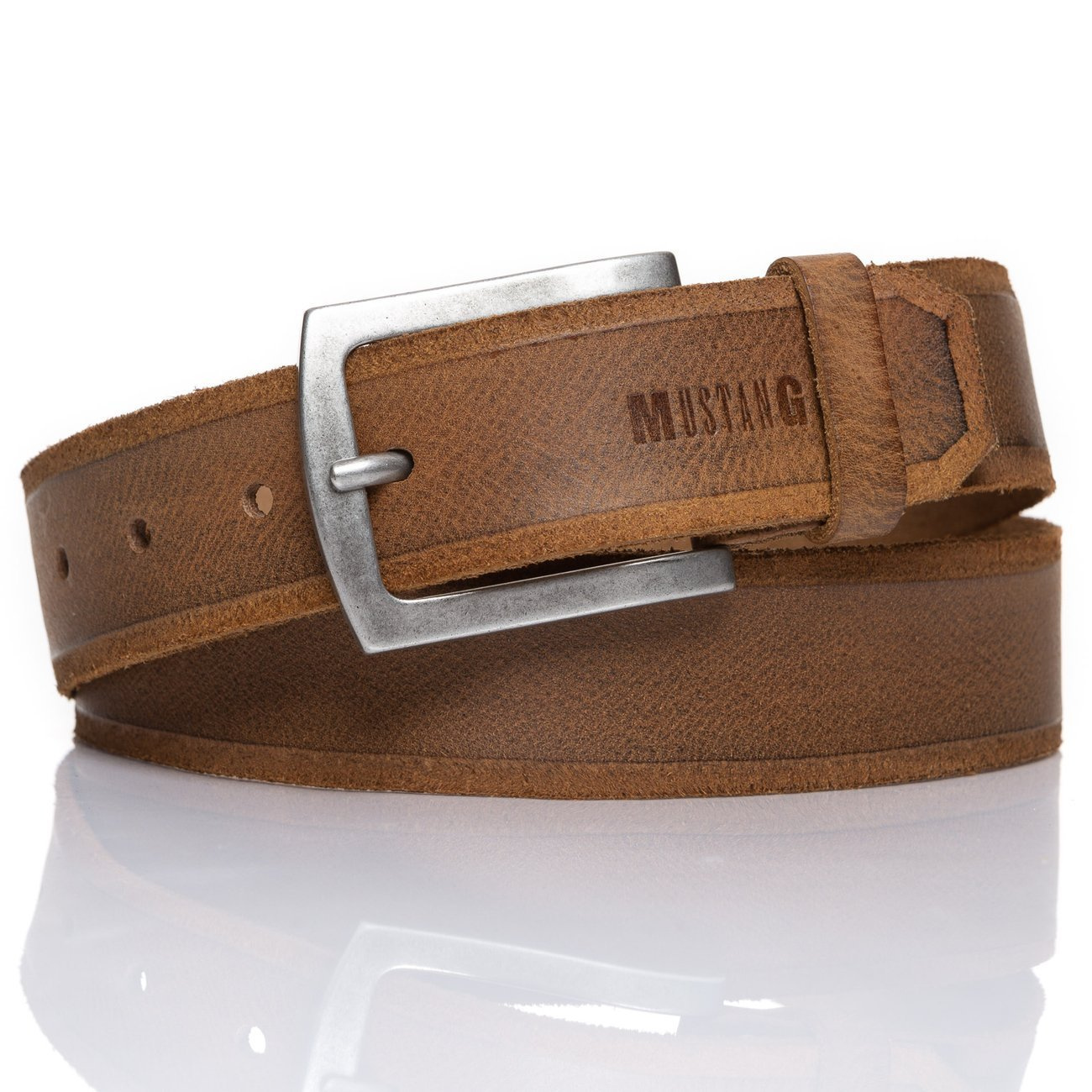 MUSTANG PASEK SKÓRZANY SOPO-MUS142 645 40mm Ledergürtel (RO40-2626A)