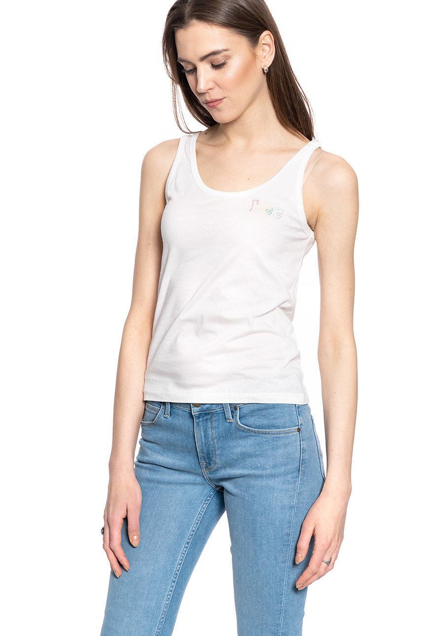 LEE DAMSKA KOSZULKA NA RAMIĄCZKA BEZ RĘKAWÓW