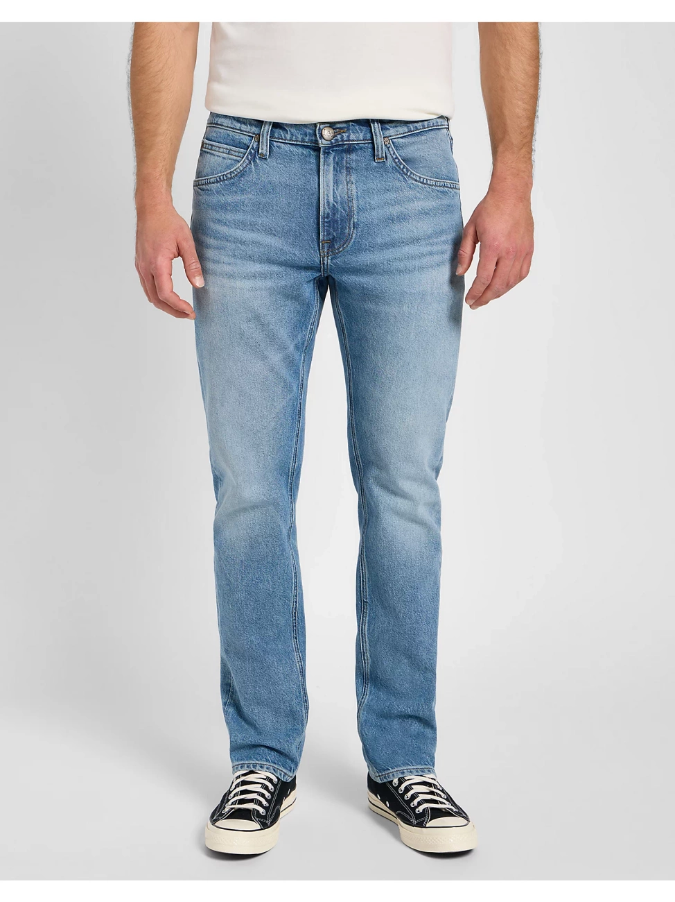 LEE MĘSKIE SPODNIE JEANSOWE DAREN ZIP FLY MARINE BLUE 112355808 L707016874