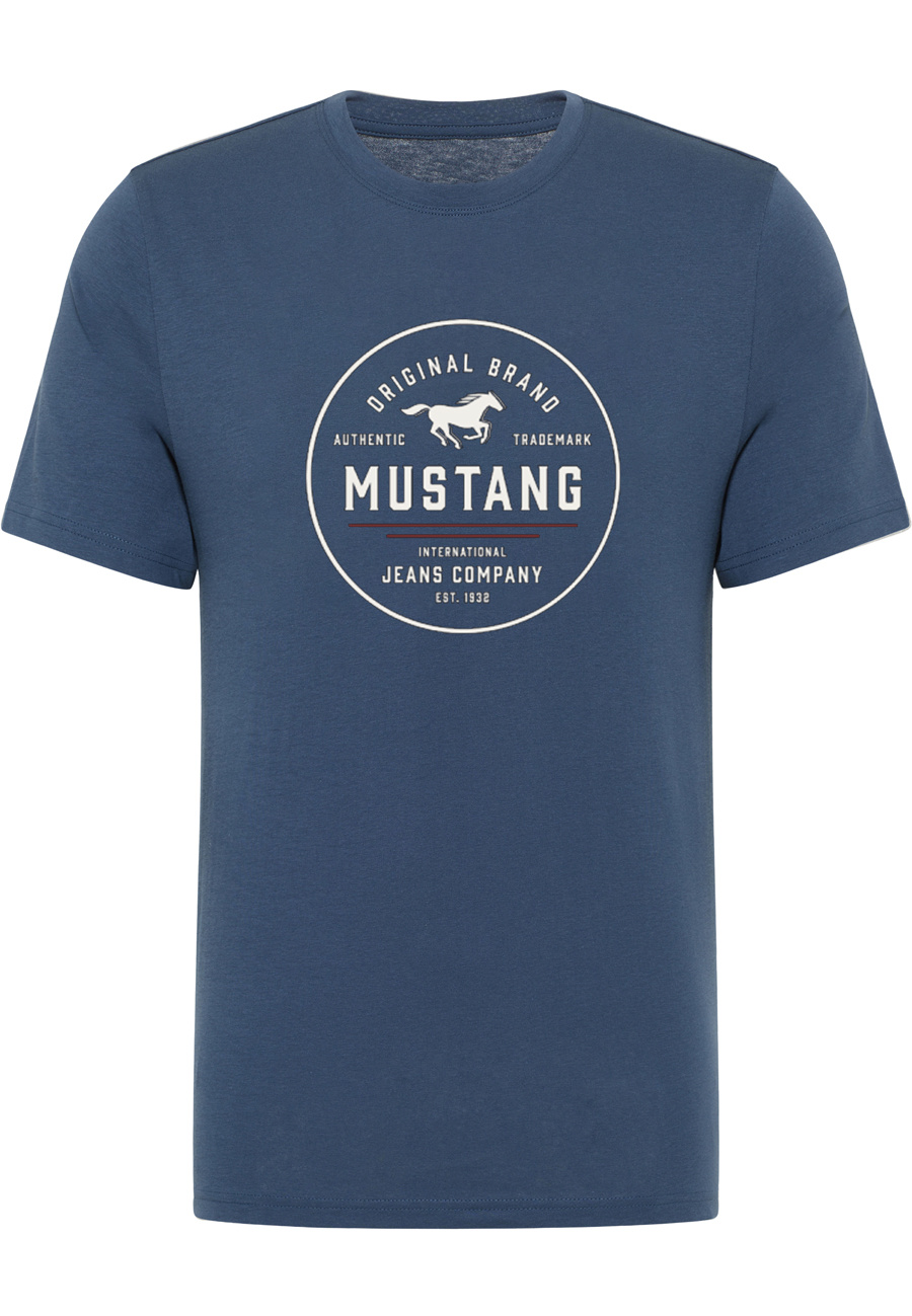 Męski T-Shirt Mustang Style Alex Dark Denim 1017333 5242
