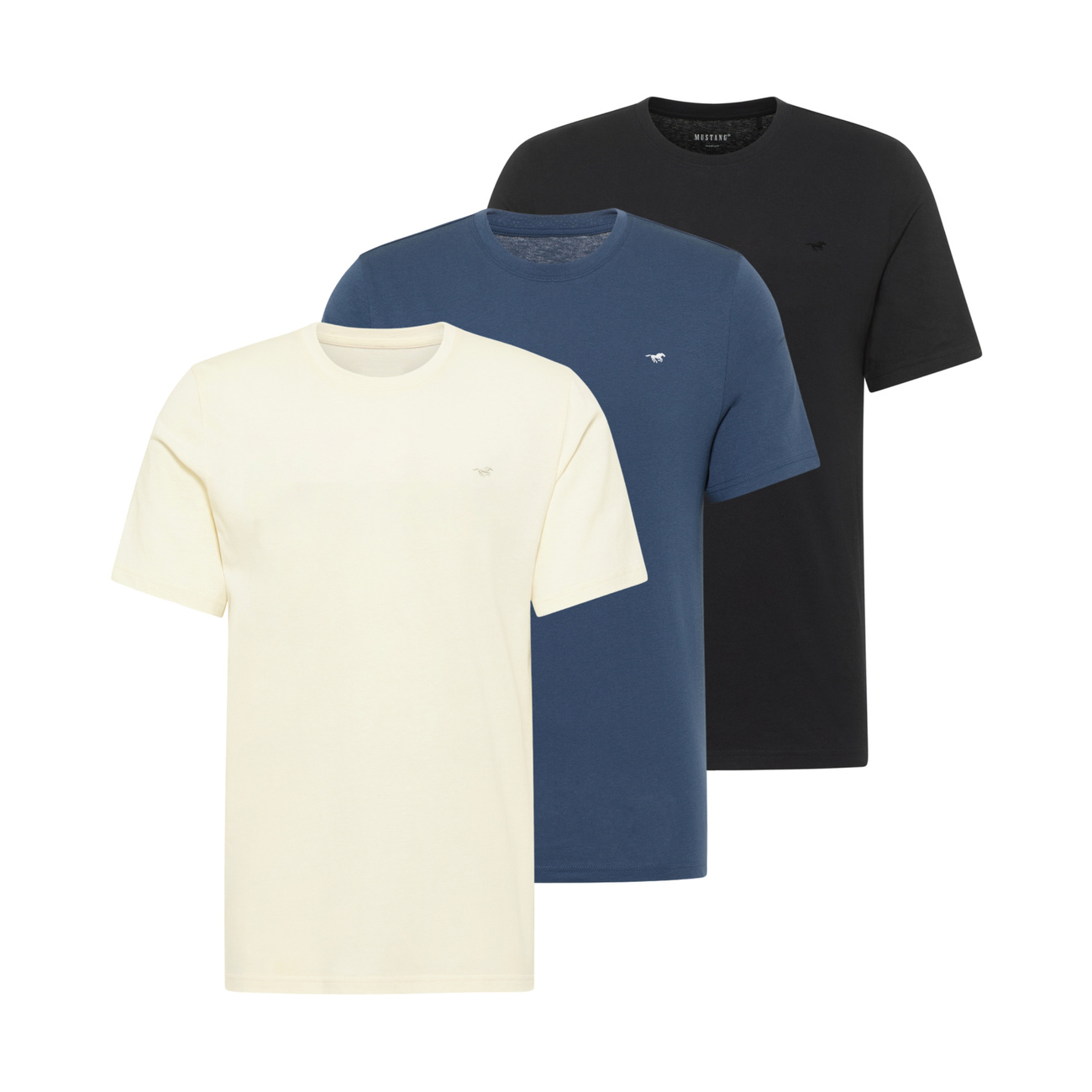 3Pak Zestaw Koszulek T-shirt Mustang Style Alex 1017350