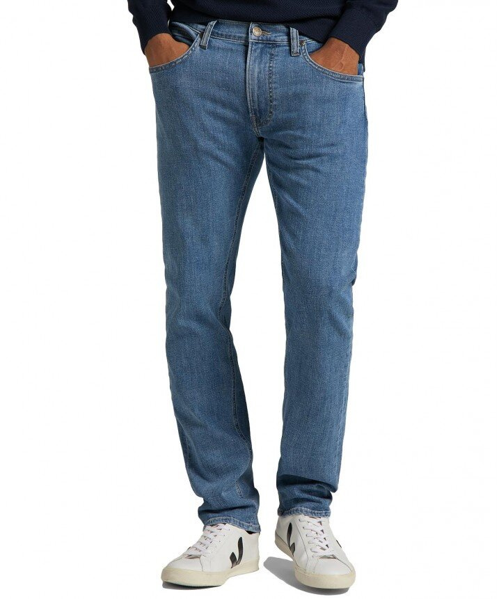 LEE DAREN ZIP FLY MĘSKIE SPODNIE JEANSOWE JEANSY LIGHT STONE L707NL66 112118291