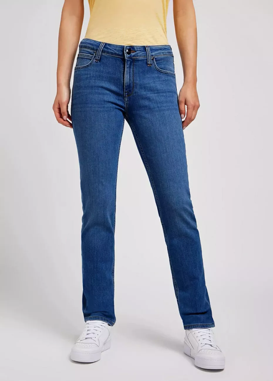 LEE DAMSKIE SPODNIE JEANSOWE LEE ELLY NIGHT SKY 112338322