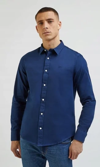 LEE MĘSKA KOSZULA PATCH SHIRT EMPEROR NAVY 112341763 LL37015537