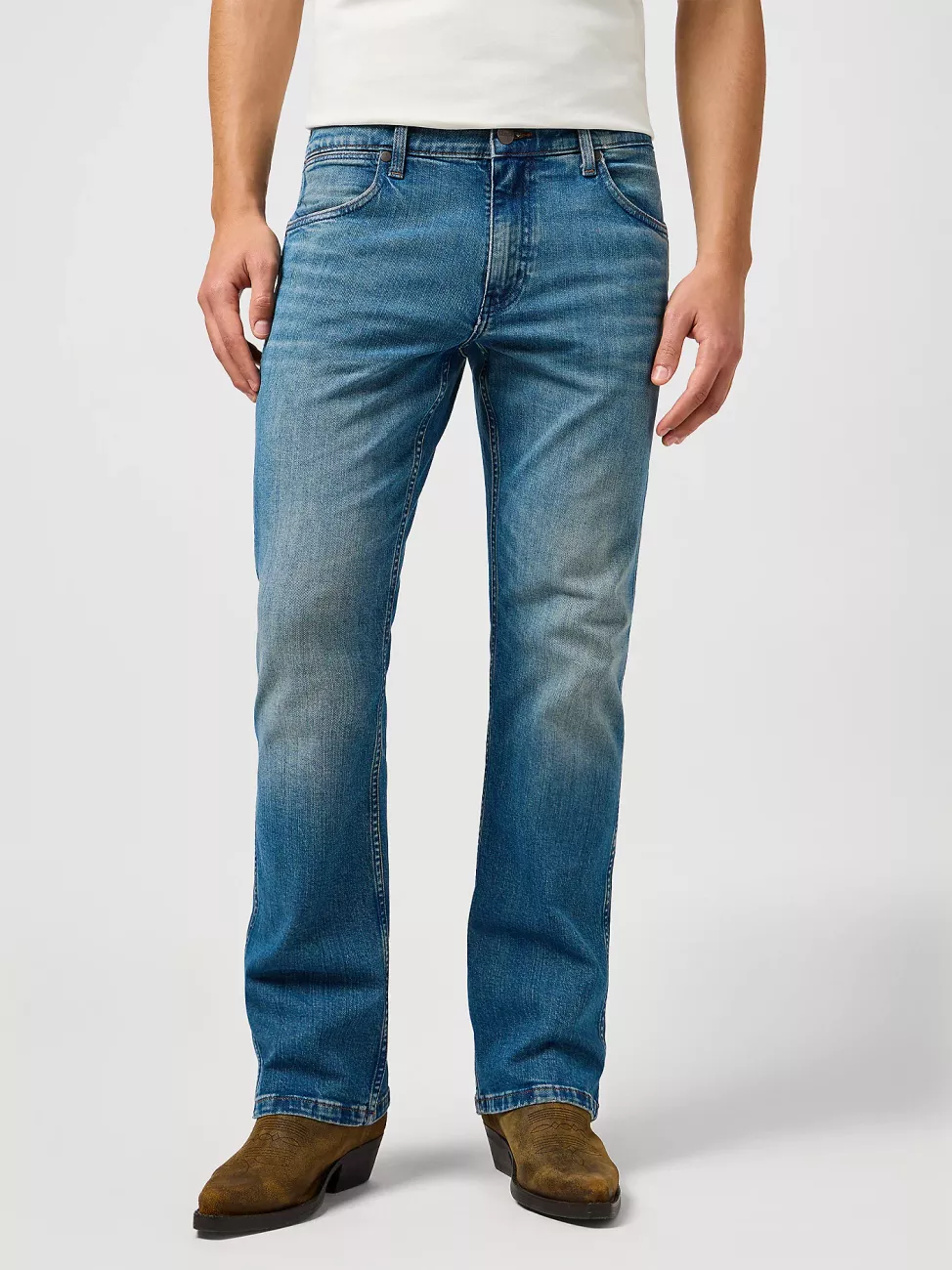 WRANGLER MĘSKIE SPODNIE JEANSOWE WRANGLER HORIZON AMERICAN SPIRIT 112362430
