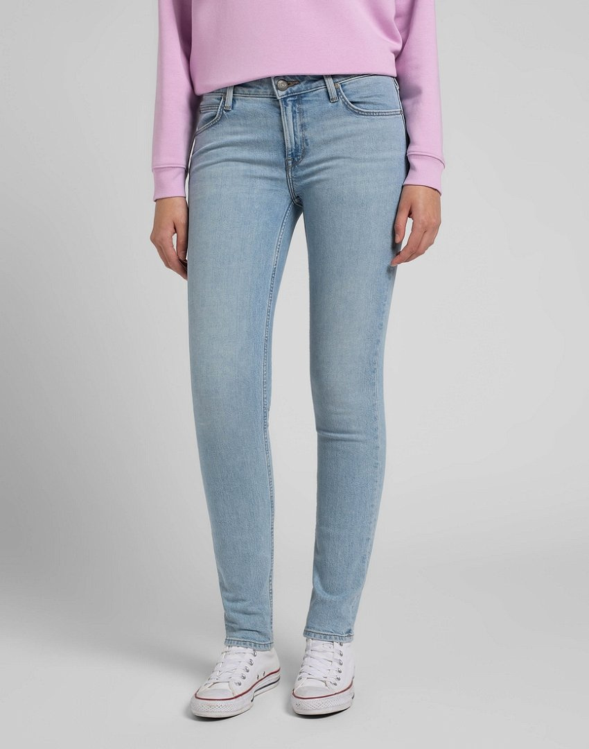 LEE SCARLETT DAMSKIE SPODNIE JEANSOWE SUNBLEACH L526BKMT 112320159