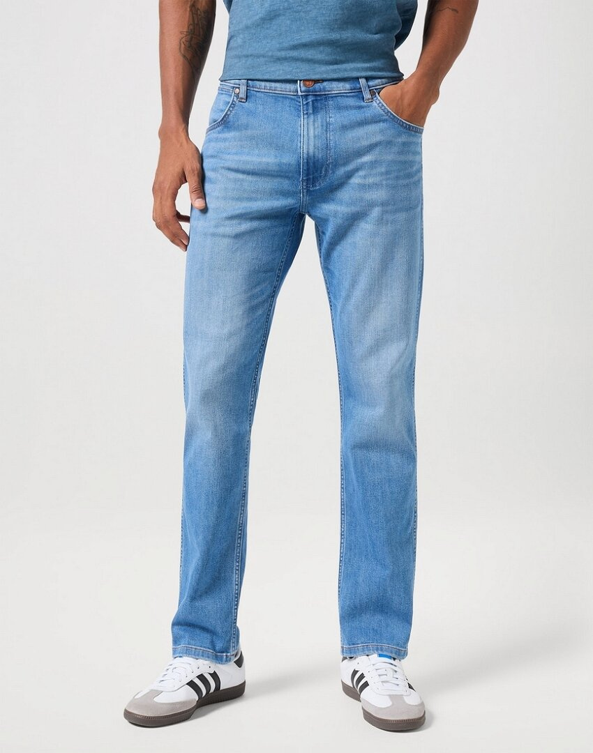 WRANGLER GREENSBORO MĘSKIE SPODNIE JEANSOWE JEANSY DŻINSY REFLECTIONS 112350833 W15Q018007