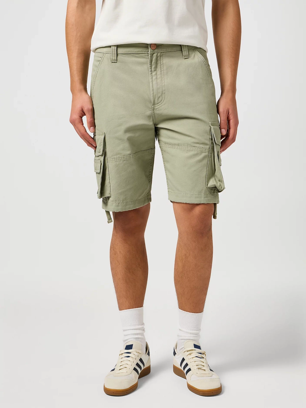 WRANGLER MĘSKIE SPODENKI WRANGLER CJ CARGO SHORTS TEA 112362504
