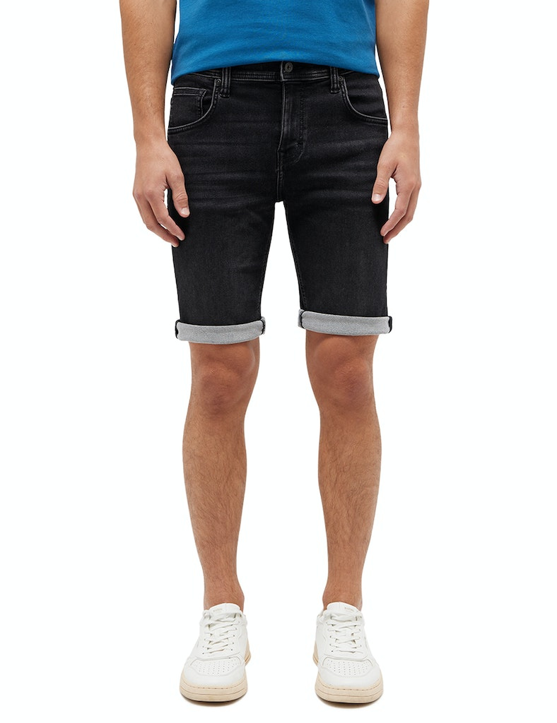 Męskie szorty Mustang Style Chicago Shorts Z Denim Black 1014889 4000 983