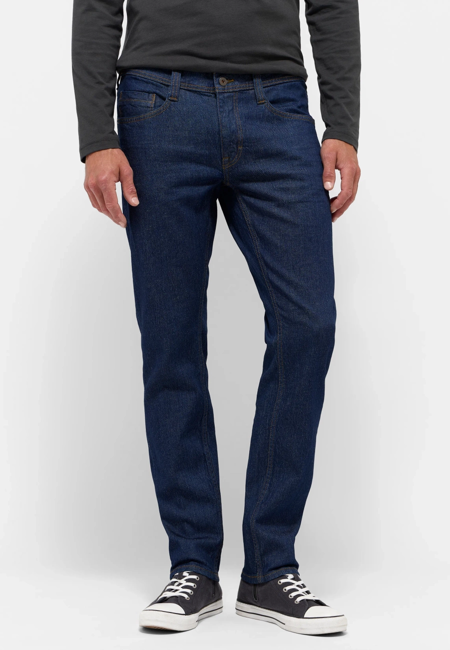 Męskie Spodnie Jeansowe Mustang Style Oregon Slim Denim Blue 1015864 5000 940