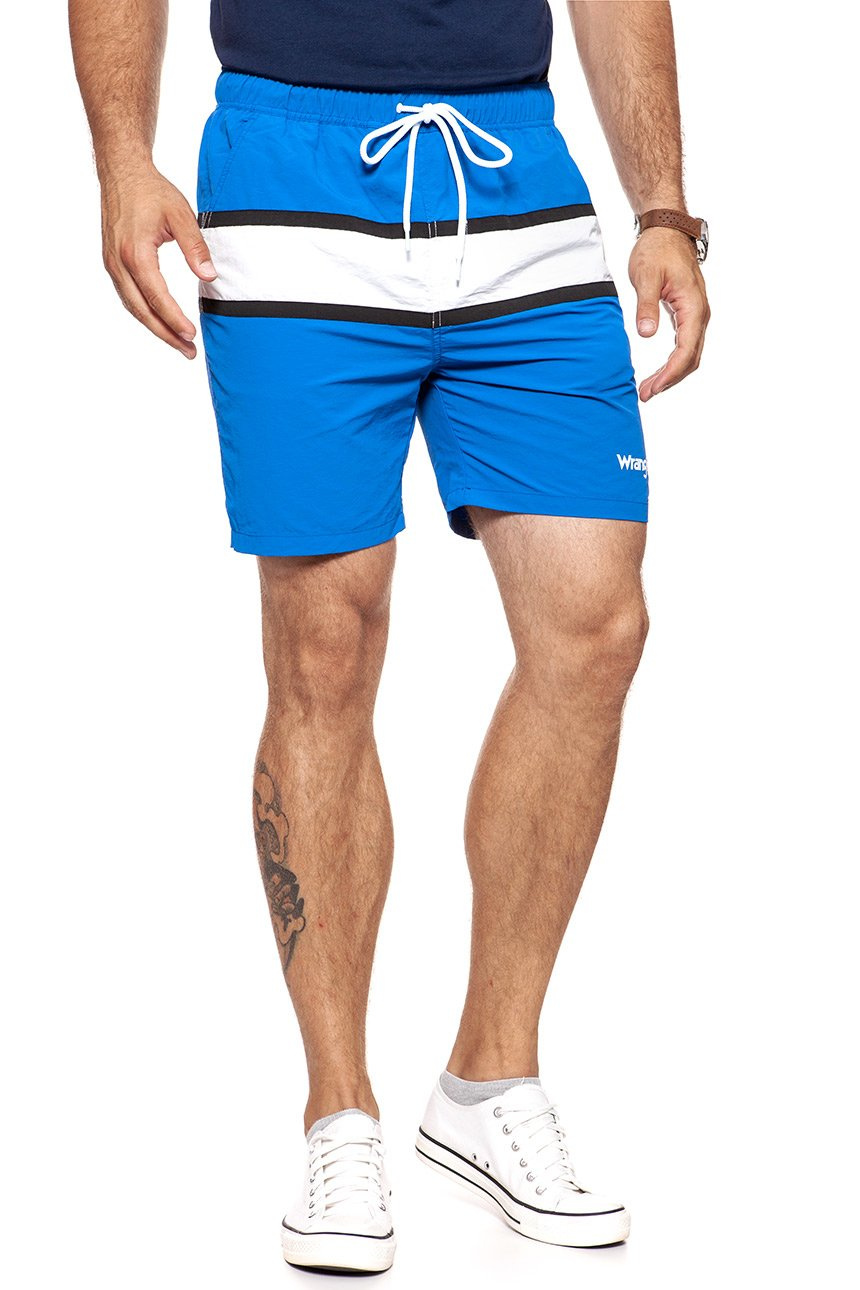 SPODENKI MĘSKIE WRANGLER SWIMSHORT TURKISH SEA W4B01WD86 112129083
