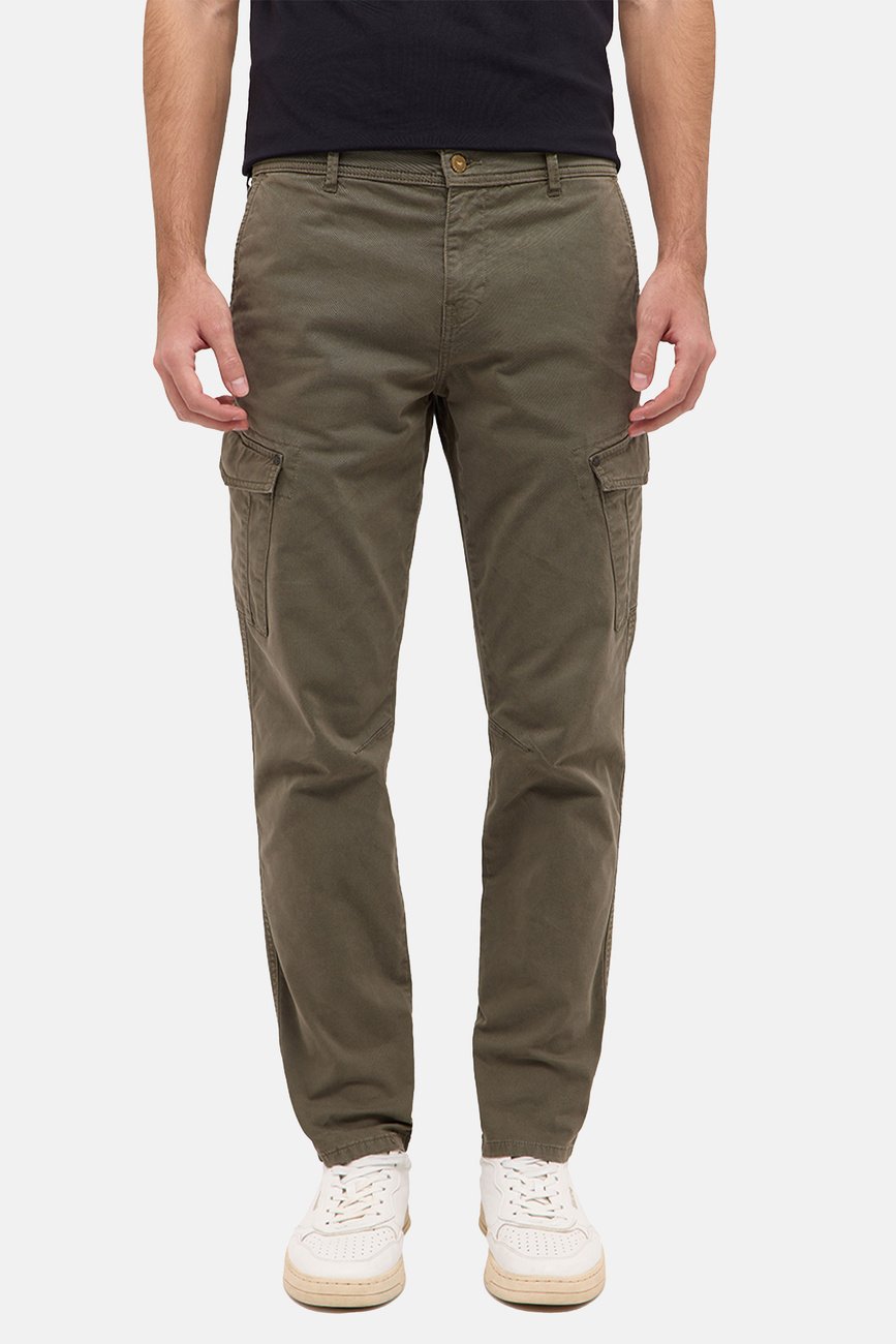 Męskie Spodnie jeansowe Mustang Style Daytona Cargo Ivy Green 1016419 6421