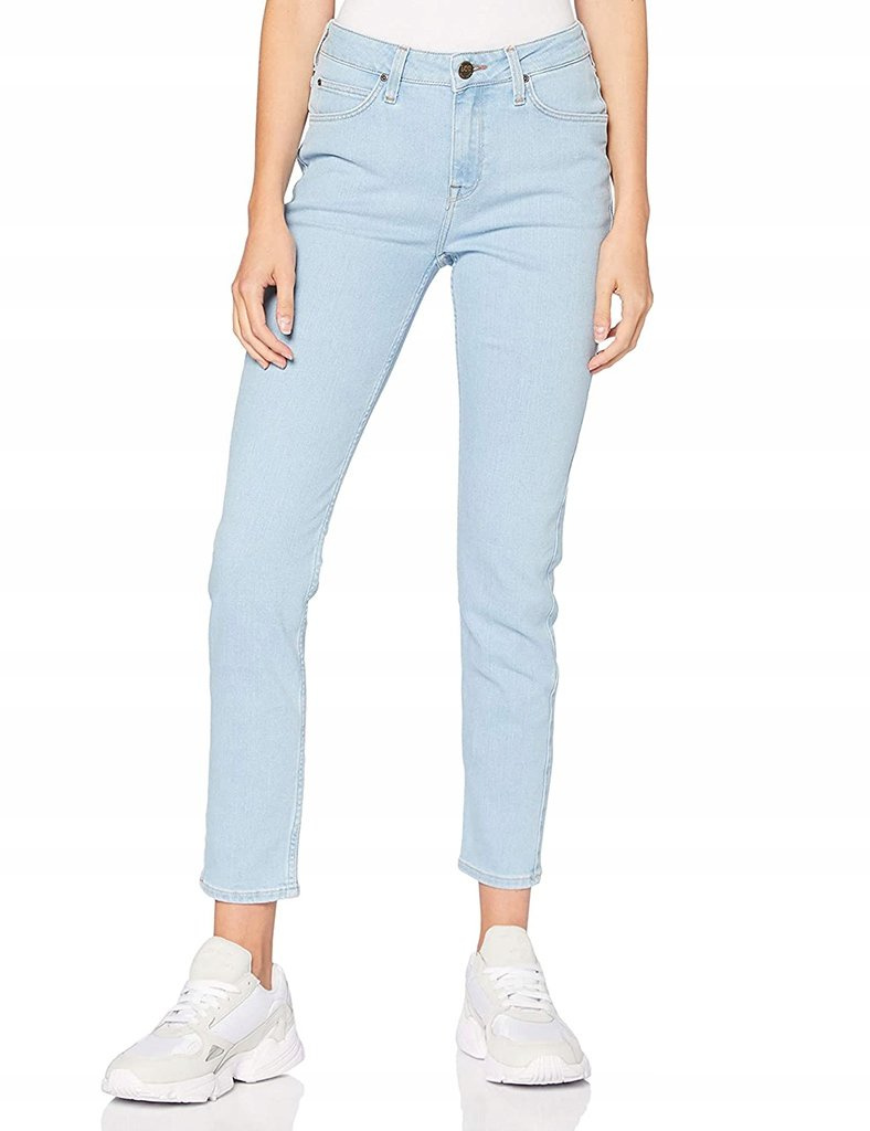 LEE SCARLETT HIGH DAMSKIE SPODNIE JEANSOWE VINTAGE LIGHT L626RONQ 112114373