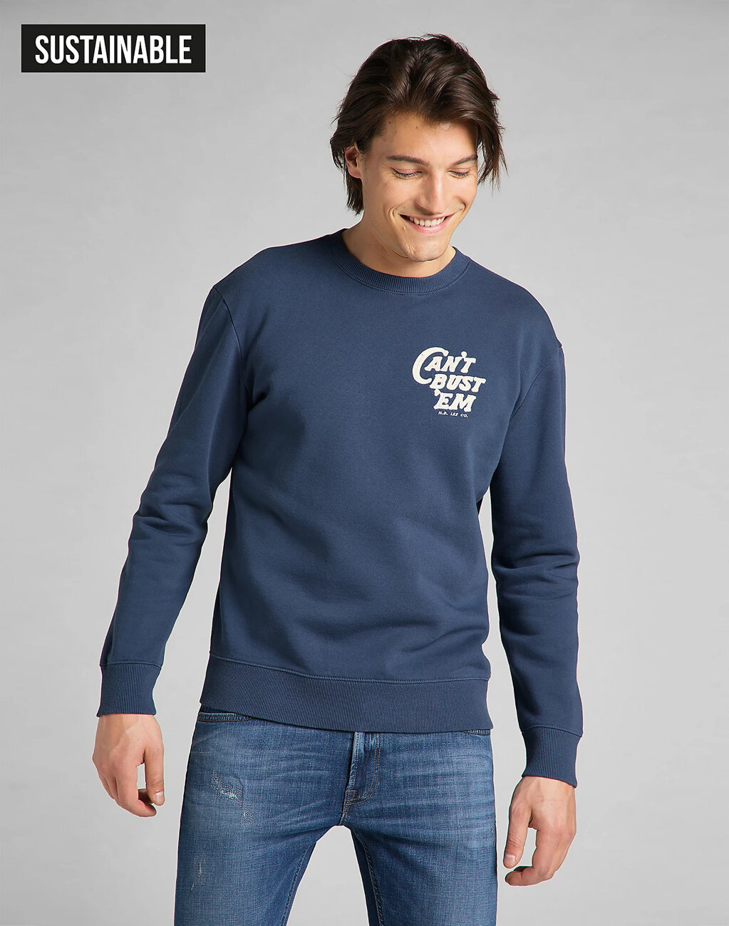 LEE CAN`T BUST `EM SWS INSIGINIA BLUE L80QTJSS 112140864