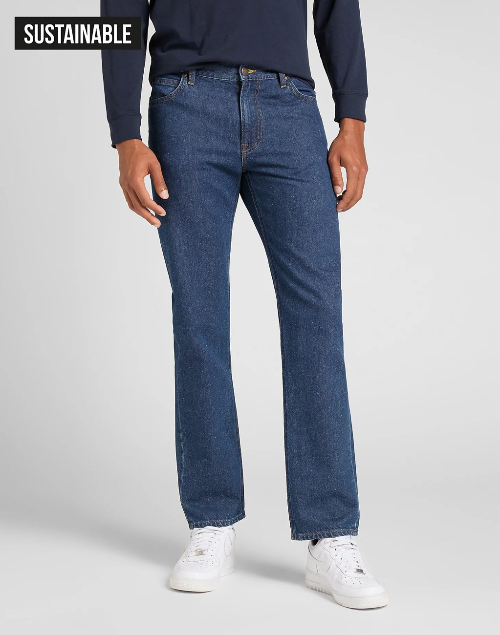 LEE WEST MĘSKIE SPODNIE JEANSOWE DK STONE BOLTON L70WOMIK 112140724