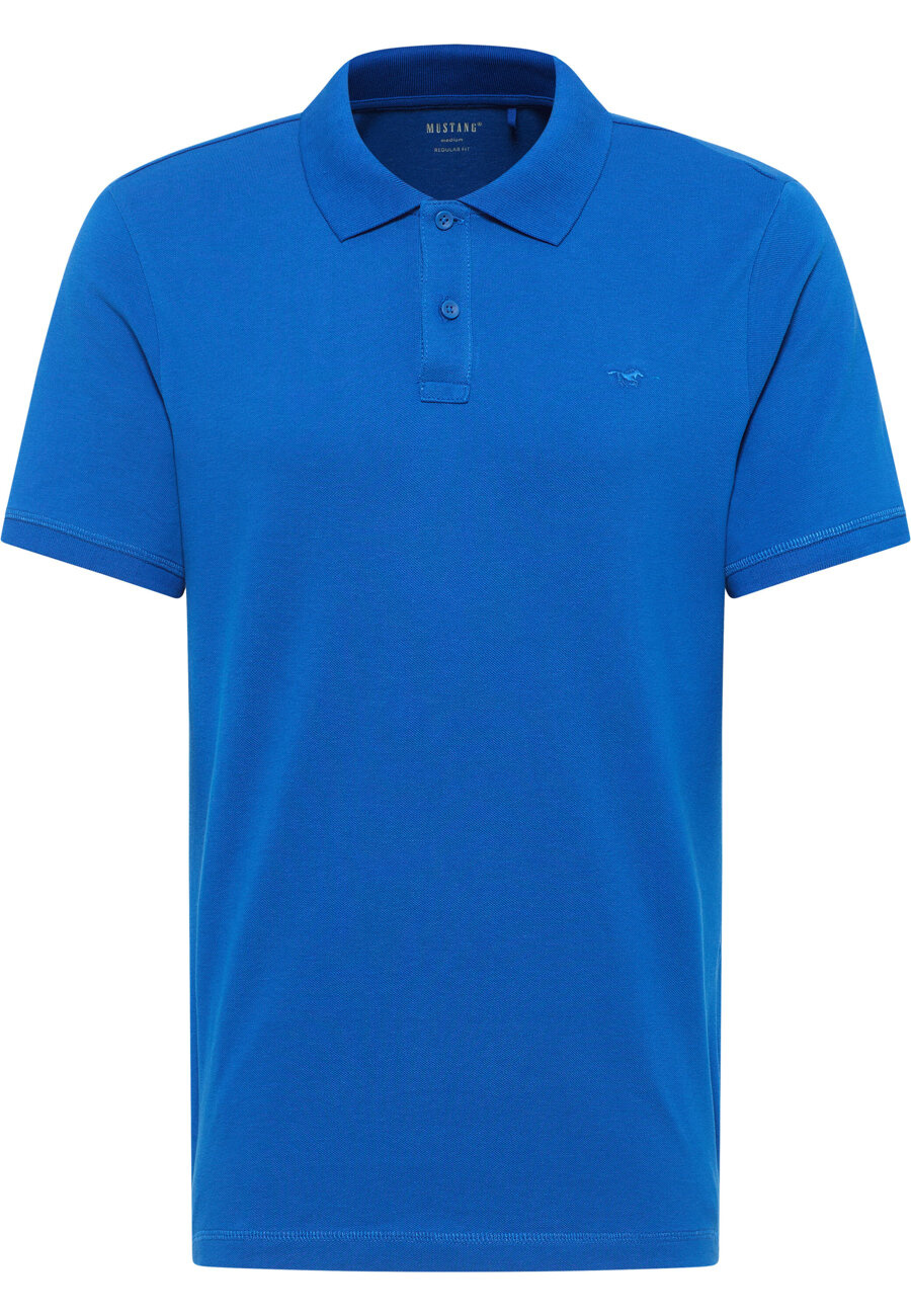 Męska koszulka polo MUSTANG Palco Nautical Blue 1016293 5236