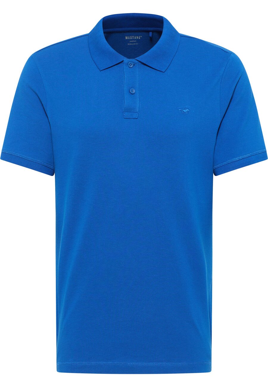 Męska koszulka polo MUSTANG Palco Nautical Blue 1016293 5236