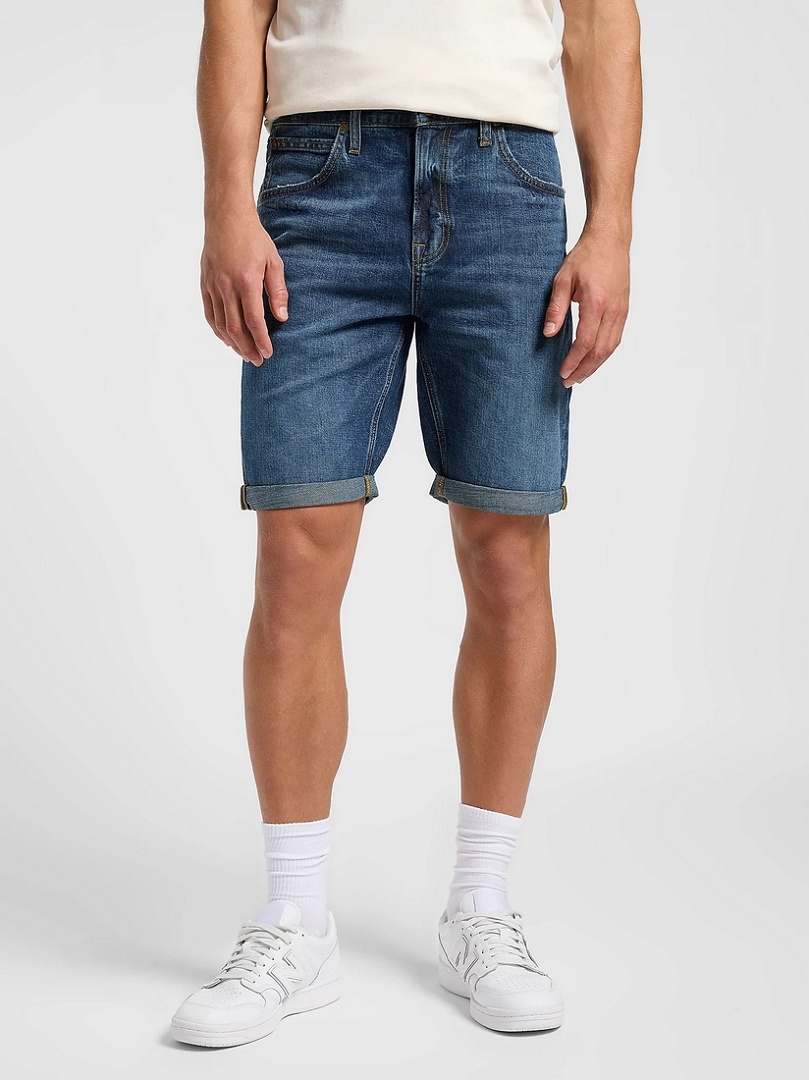 MESKIE SPODENKI LEE 5 POCKET SHORT DIRTY MAN 112363929