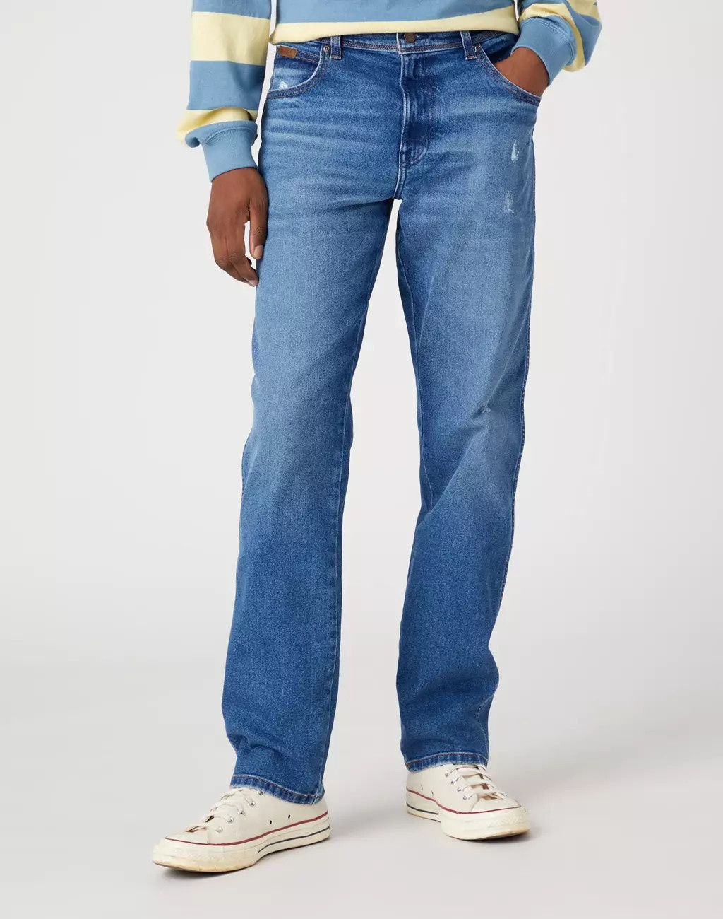 WRANGLER TEXAS MĘSKIE SPODNIE JEANSOWE JEANSY BE COOL W121YLZ91 112330694