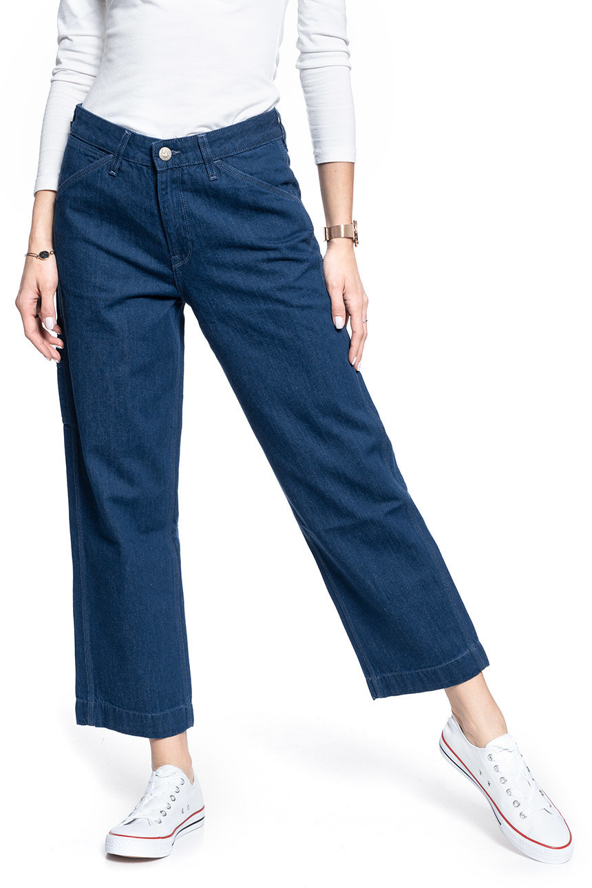 DAMSKIE SPODNIE JEANSOWE LEE WIDE LEG CARPENTER L31HKEIV 112107142