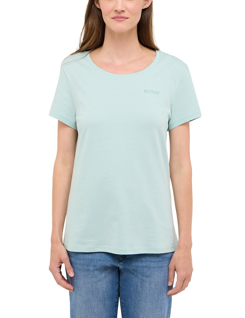 Damski T-Shirt Mustang Style Alma Blue Haze 1016511 5069