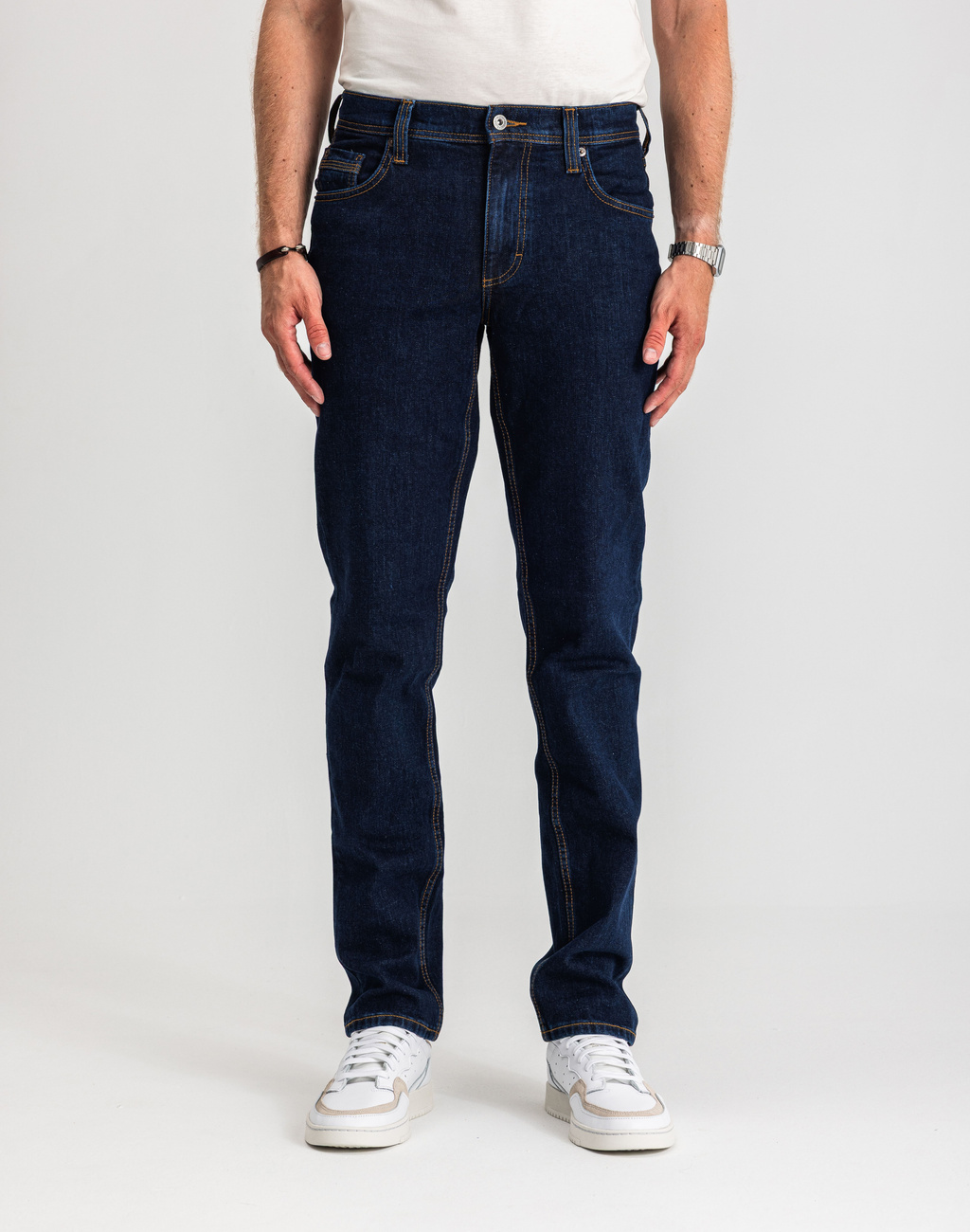 Męskie Spodnie Jeansowe MUSTANG Washington Straight Denim Blue 1016420 5000 940