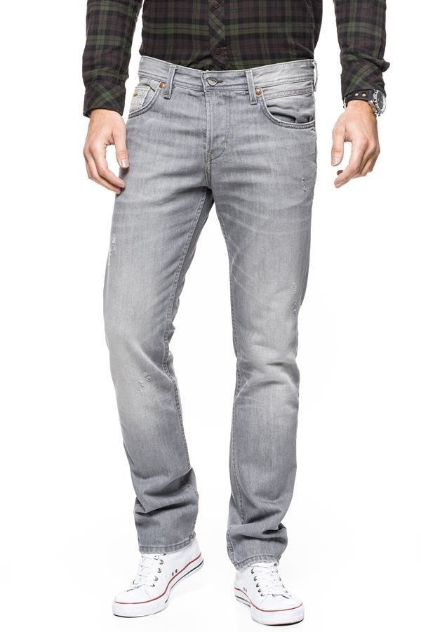 TOM TAILOR SPODNIE MĘSKIE AEDAN SLIM GREY DENIM 6203116.45.12 COL. 1393