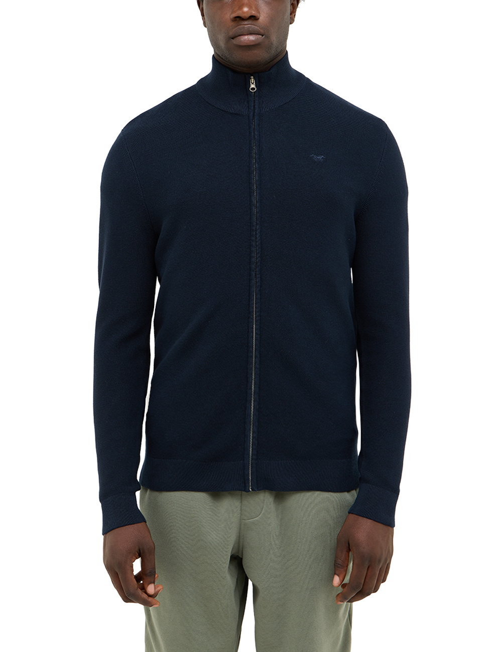 Męski Sweter Mustang Style Escondido Dark Sapphire 1016847 4136