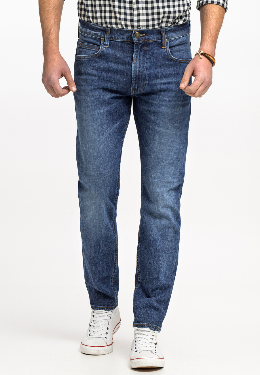 LEE RIDER MĘSKIE SPODNIE JEANSOWE JEANSY DŻINSY WORN FROM RAW L701KNHD 112321976