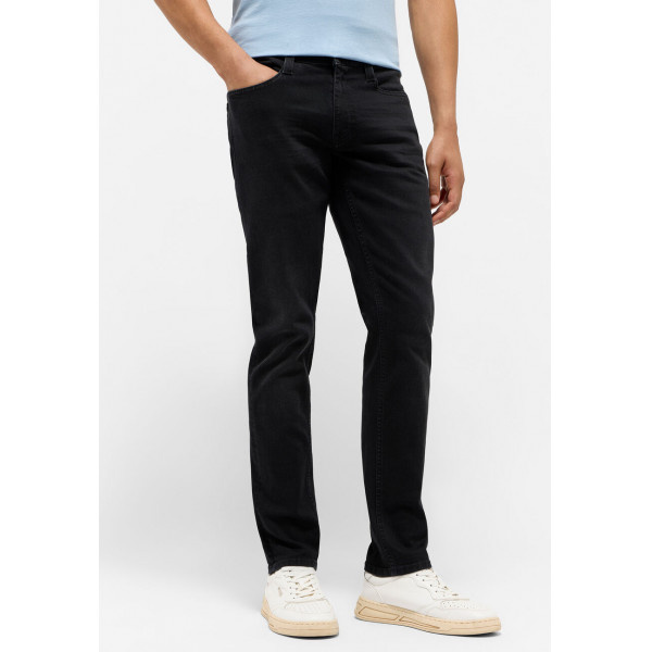 Męskie Spodnie Jeansowe Mustang Style Oregon Slim Denim Black 1015866 4000 842