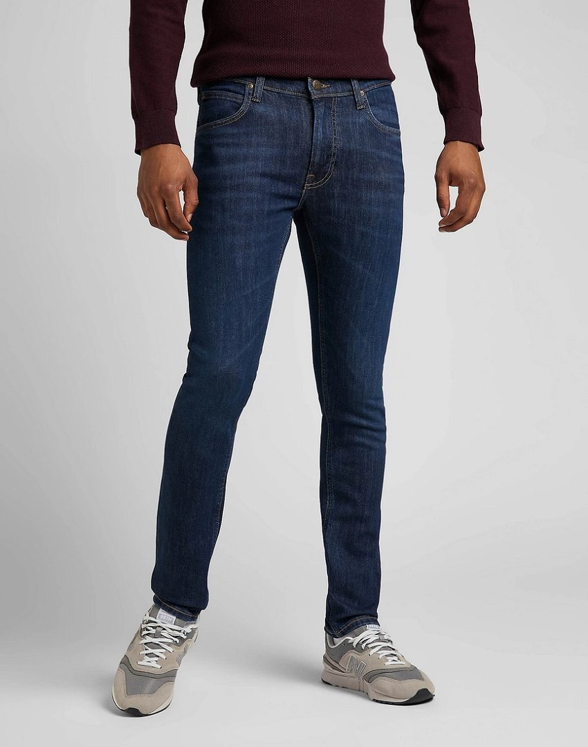 LEE LUKE MĘSKIE SPODNIE JEANSOWE DEEP WATER L719PXEE 112322381