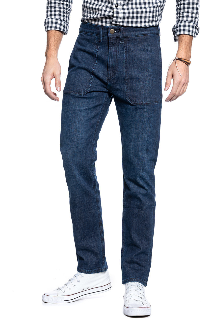 SPODNIE MĘSKIE LEE AUSTIN DK CLEAN FOAM L71BKNEK 112119533