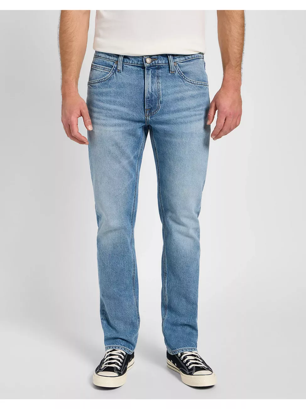 LEE MĘSKIE SPODNIE JEANSOWE DAREN ZIP FLY MARINE BLUE 112355808 L707016874