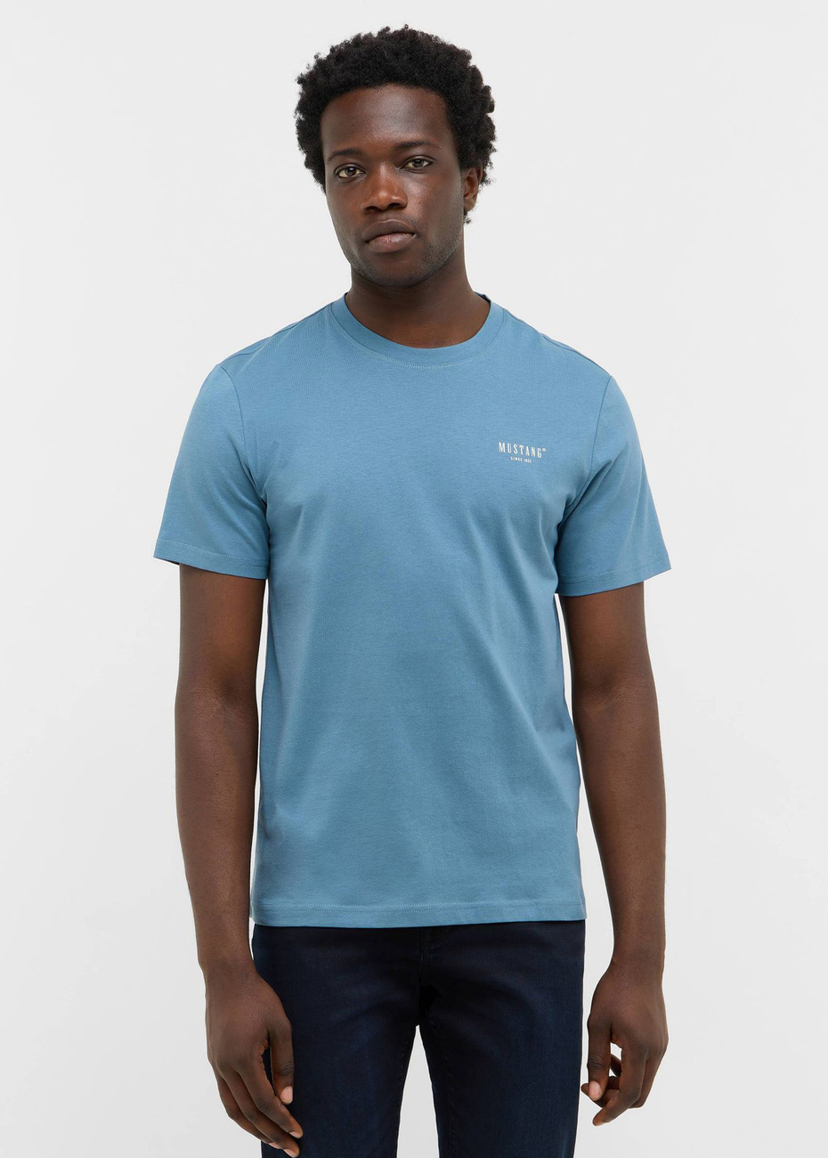 Męski T-Shirt Mustang Style Austin Bluestone 1016857 5180