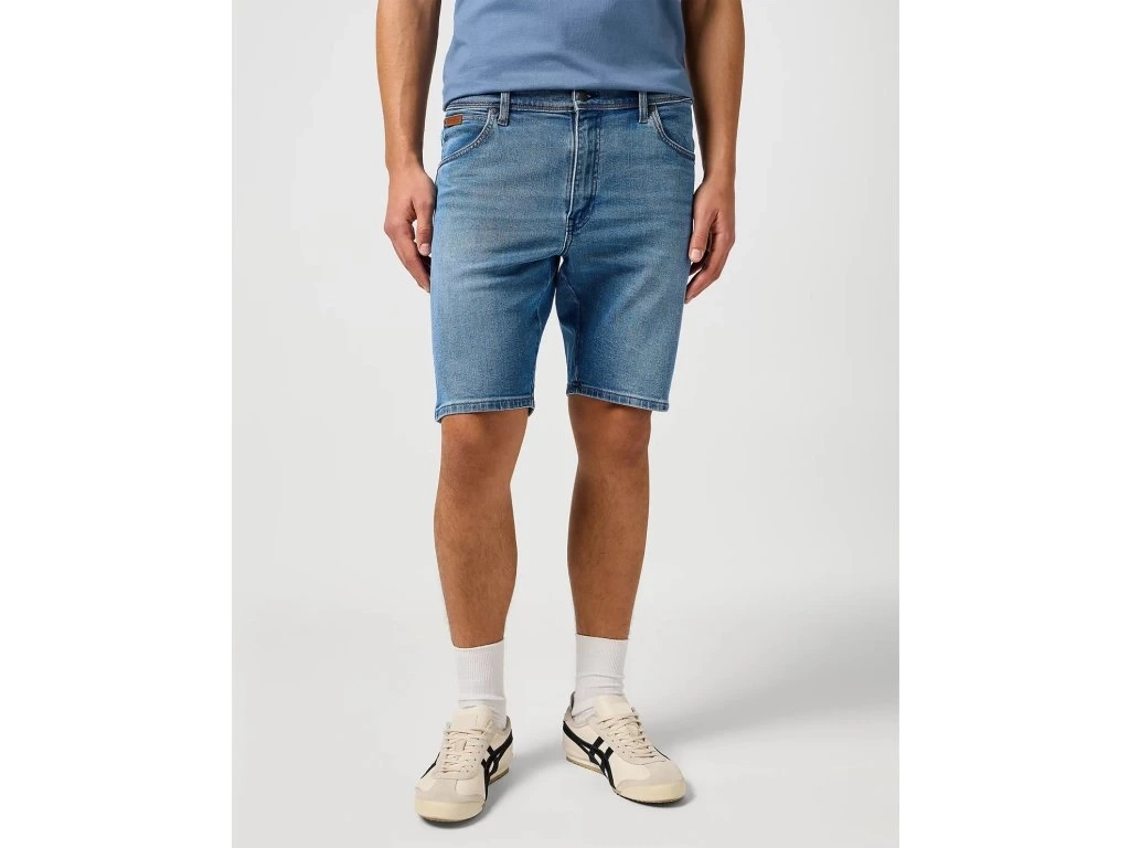 MESKIE SPODENKI WRANGLER TEXAS SHORTS SENTINEL STEEL 112362507